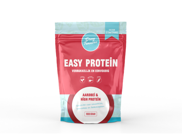 Easy Protein - Aardbei zak 1000 gram